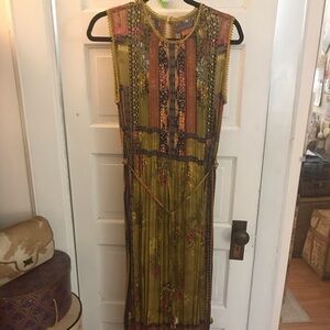 Anthro-Bhanuni by Jyoti maxi-NWOT
